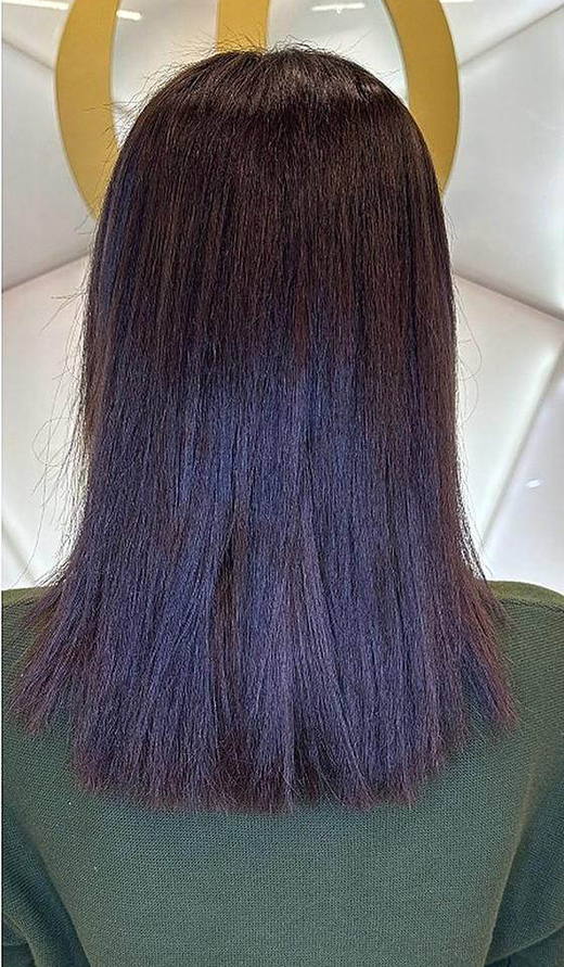 Chocolate waves before extensions at PhiStudio Dubai
