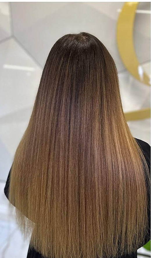 Smoothed and lengthened after extensions at PhiStudio Dubai